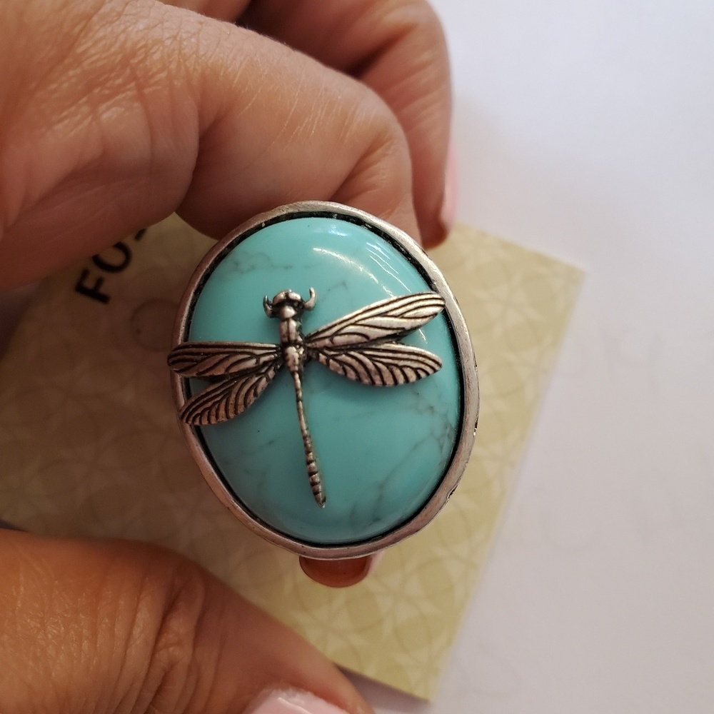 Fossil ring, new with tags